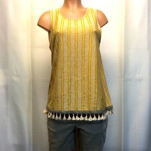 W5 Tank Top Tunic Shirt Size L Sleeveless.